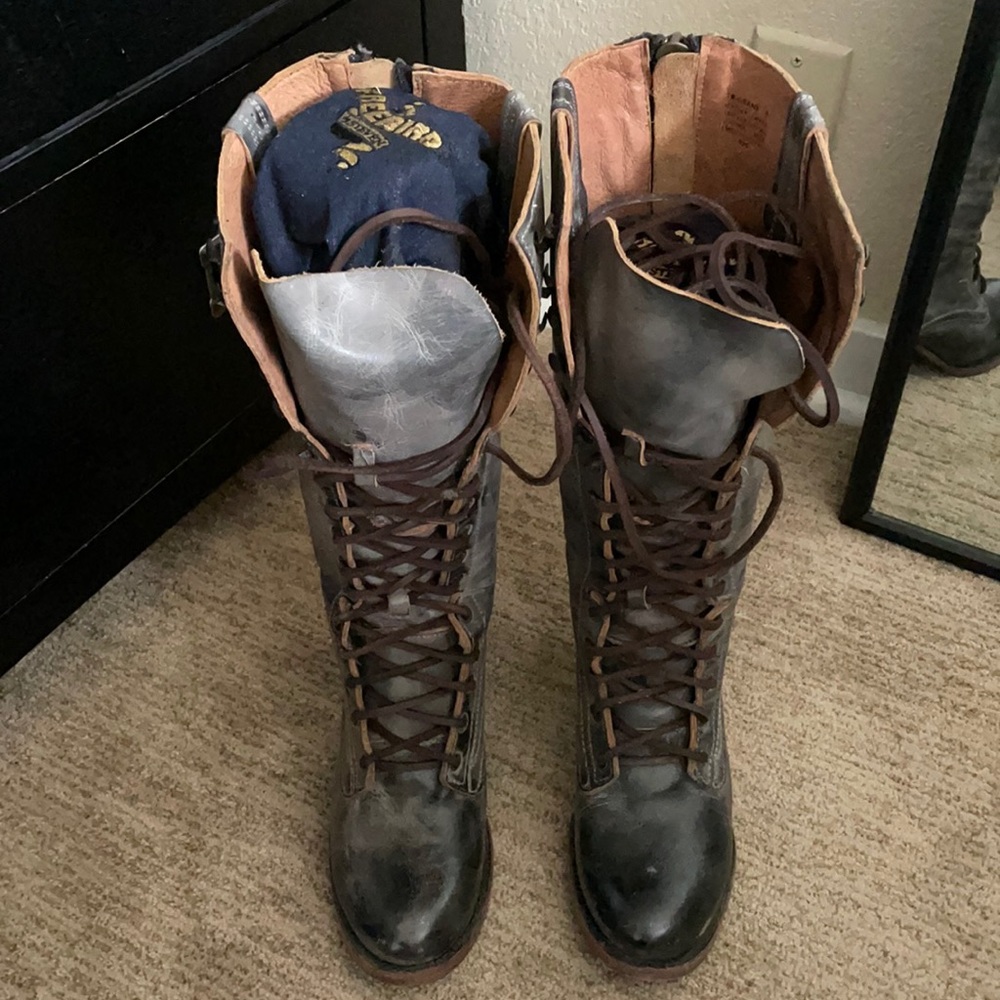 Grant Stone Freebird Boots (Size 9W)